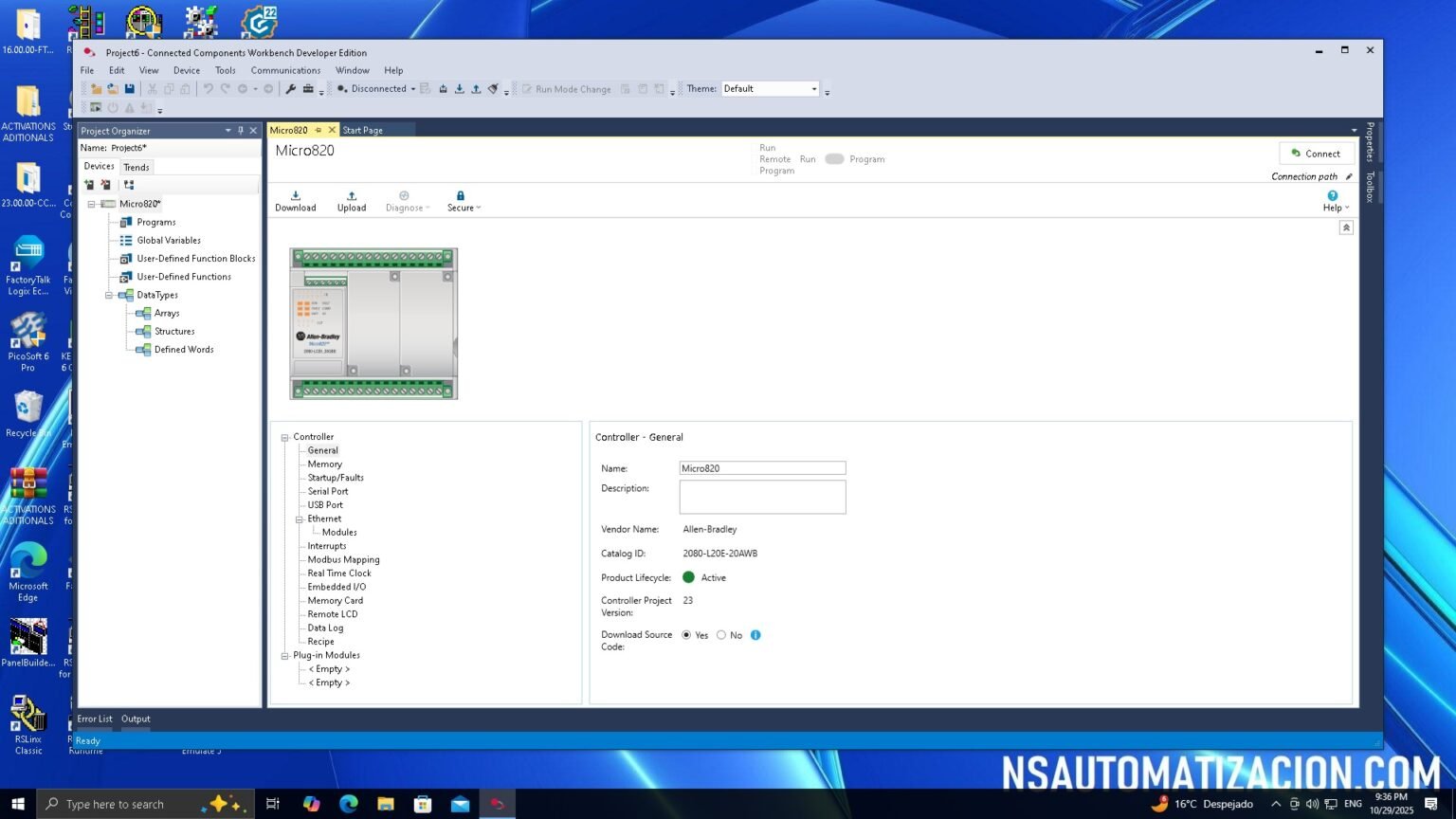 Ccw Developer CONNECTED COMPONENTS WORKBENCH DEVELOPER – AUTOMATIZACION Y CONTROL