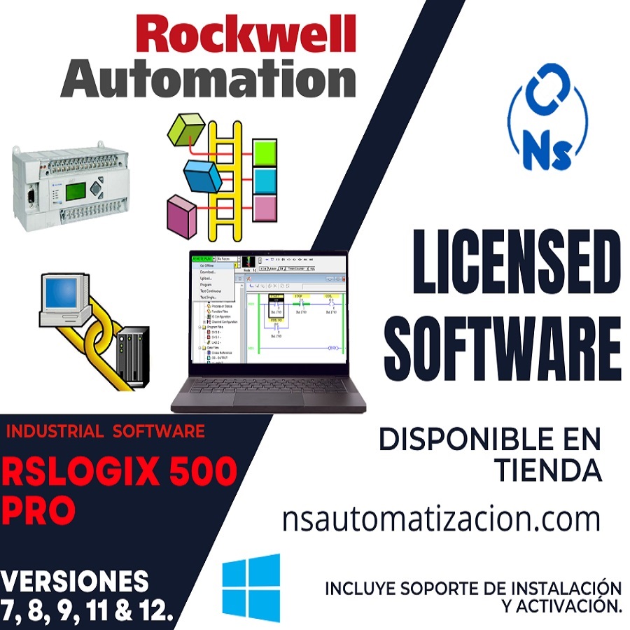 RSLOGIX 500 PROFESIONAL – AUTOMATIZACION Y CONTROL