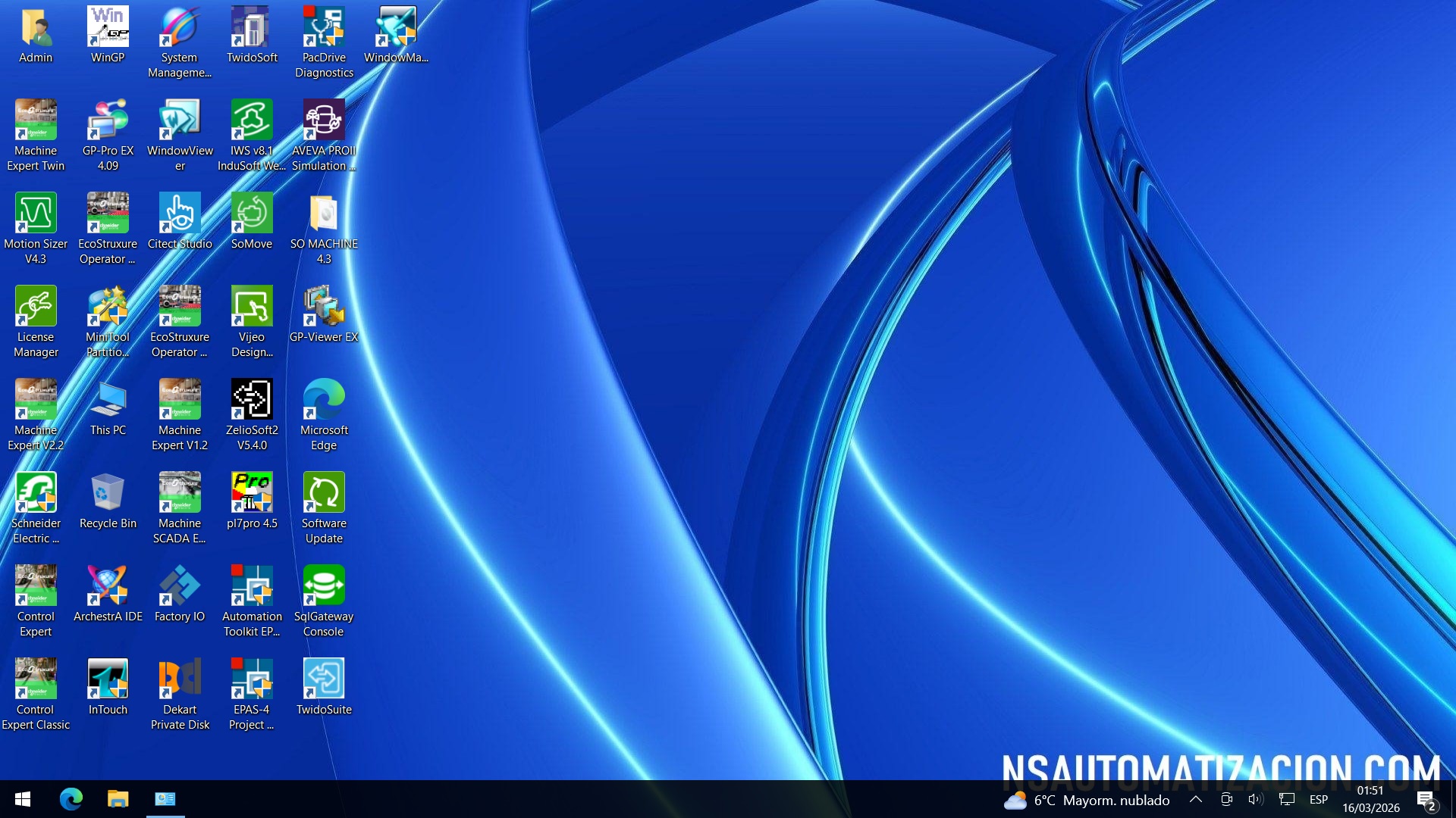 MÁQUINA VIRTUAL SCHNEIDER ELECTRIC PREMIUM 2026 WINDOWS 10 x64 BITS - Image 2