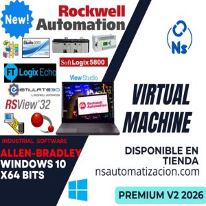 MÁQUINA VIRTUAL ALLEN-BRADLEY PREMIUM V2 2026 WINDOWS 10 x64 bits