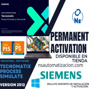 SIEMENS TECNOMATIX PROCESS SIMULATE 2512